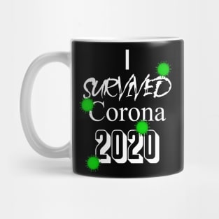 I survived corona 2020 Mug